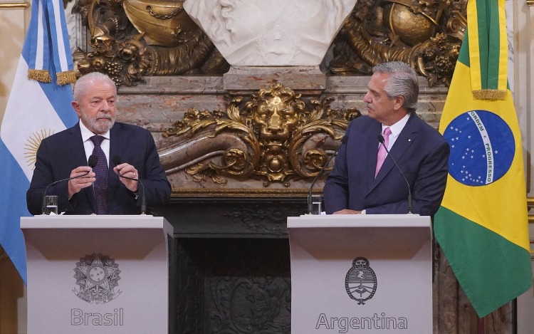 Relanzamiento de la alianza argentino-brasileña. Gran impacto político